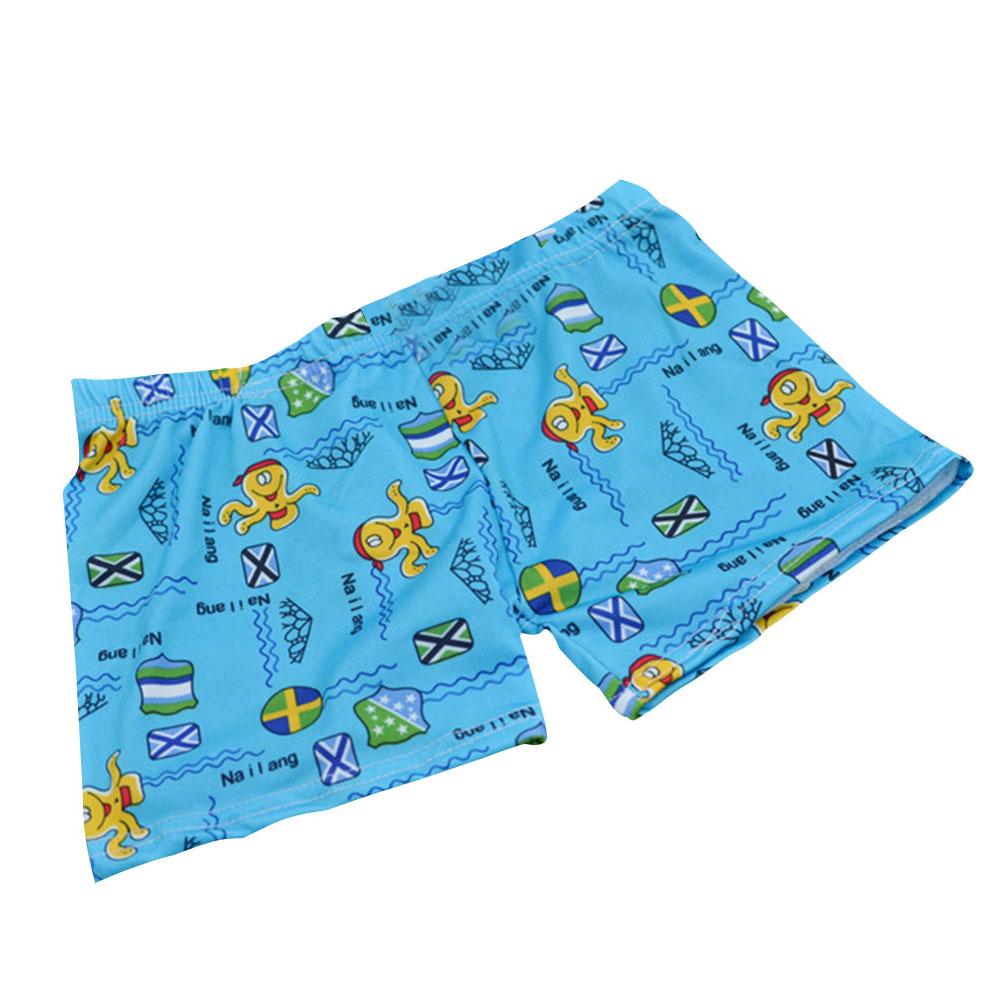 Children's Cartoon Lace-up Swimming Trunks Swimwear Boys Shorts Summer Swimming Beach Boy Clothes Small For Kids
