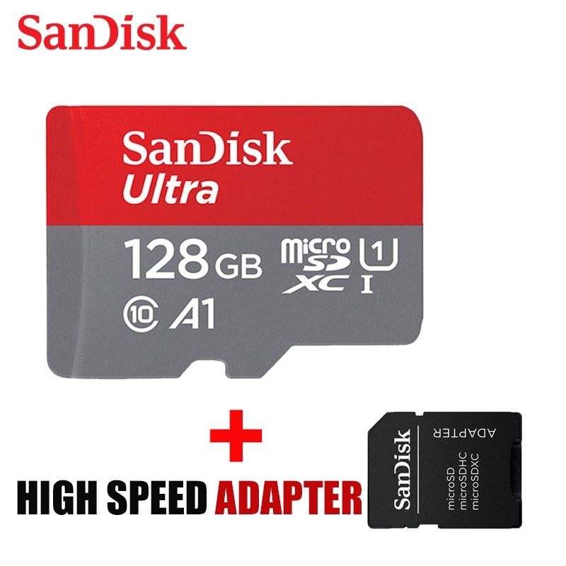 Sandisk micro sd card 16gb 32gb 64gb cartao de memoria 128gb Microsd class 10 UHS-1 256gb A1 flash memory card for Mobile phone: A1 128G-AP