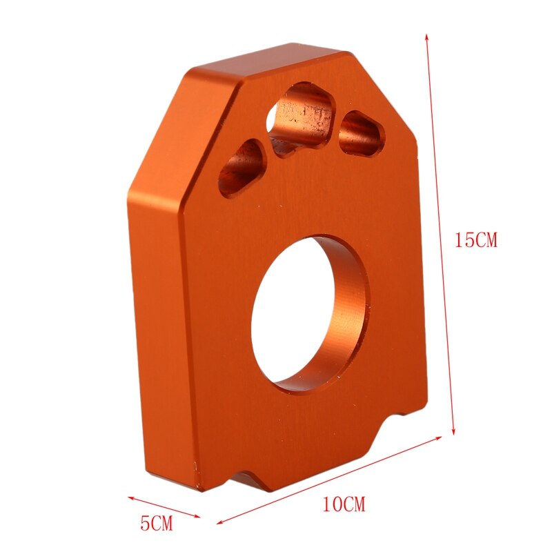 CNC-Bremsflüssigkeitsbehälter-Deckel Hinten Für KTM EXC/XC/SX 125-530 – Orange, Alu