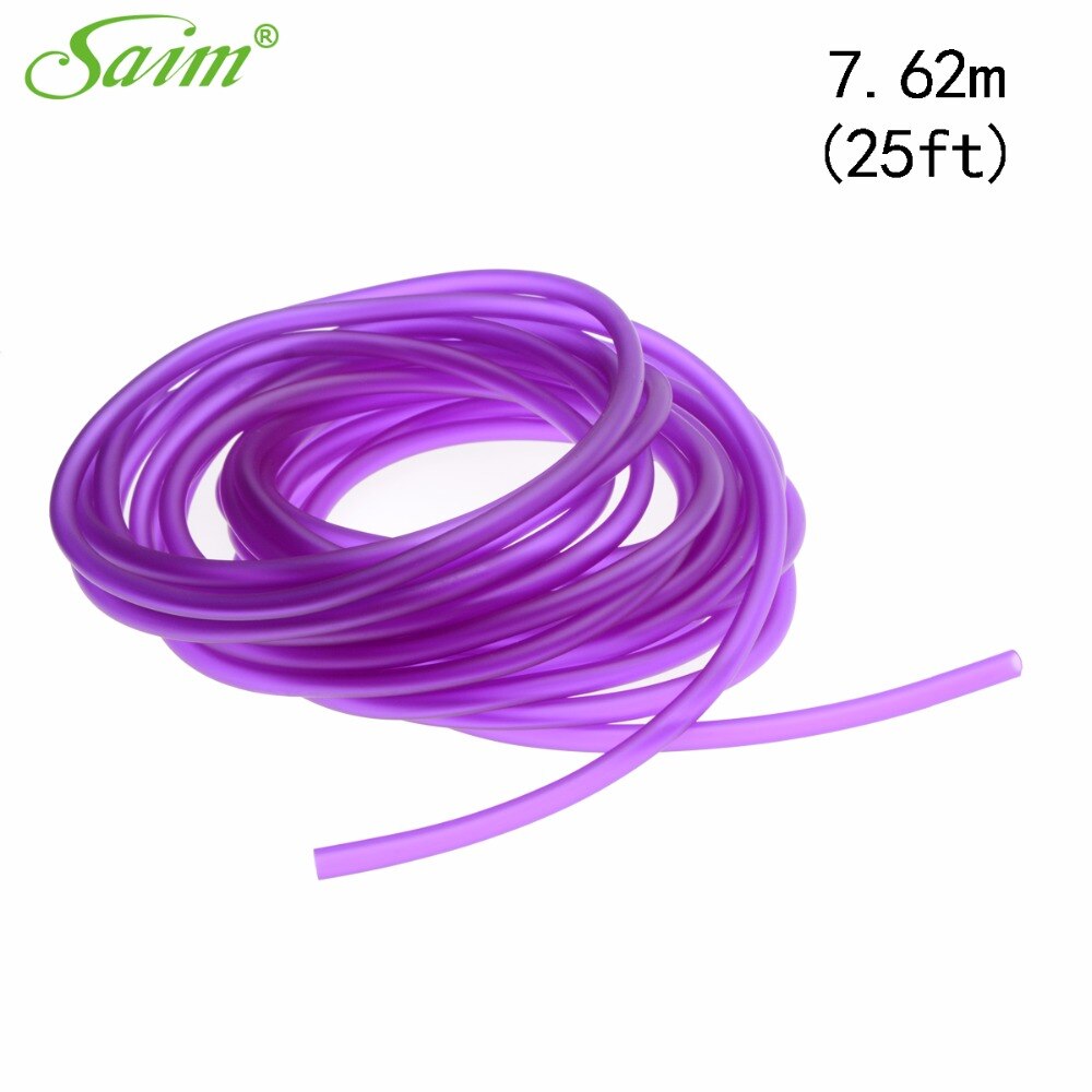 25ft buizen aquarium luchtpomp mineraal zacht plastic zuurstof pomp slang voor luchtbel steen aquarium vijver pomp zuurstofleiding