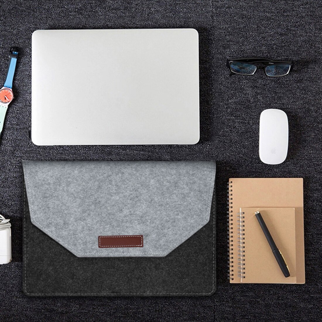 Kannettavan tietokoneen laukku macbook air pro retinalle 11 13 15 tuuman laukku macbook pro airille retina 11 '' 13 '' 15 '' huopa kannettavan tietokoneen suojakotelo