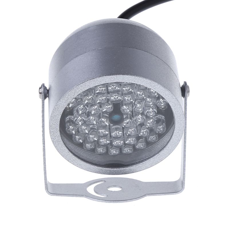 Cctv 48 led illuminator light cctv sikkerhedskamera ir infrarød nattesyn lam 77ub