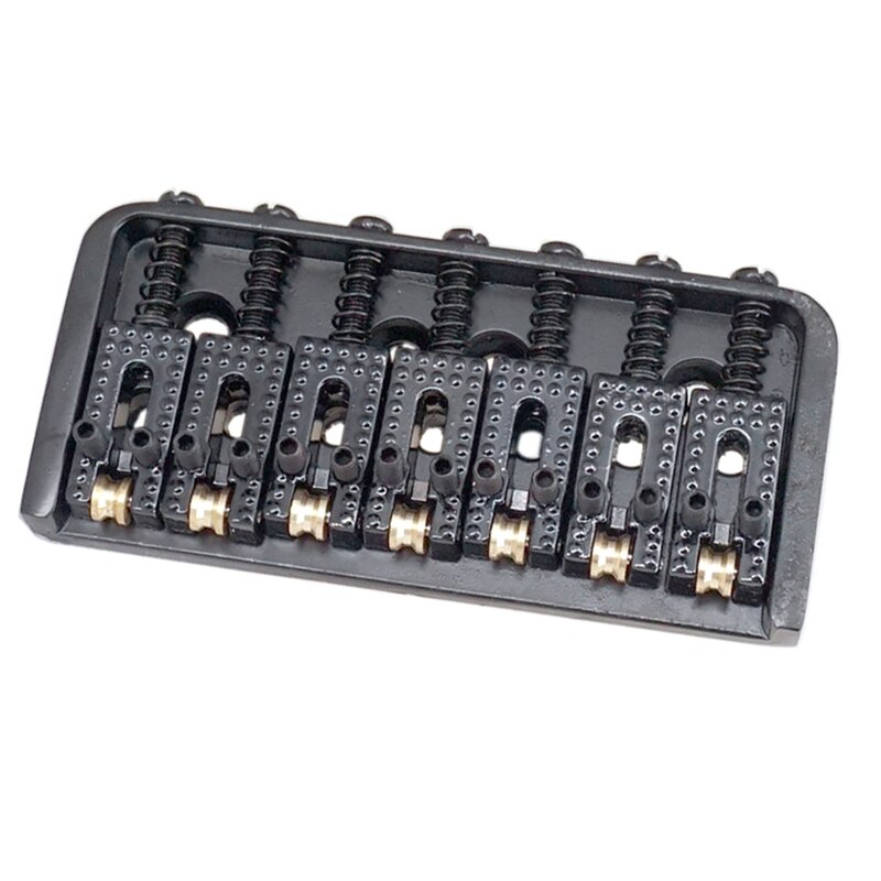 7 String Electric Guitar Ball String Code Bridge Pull String 7 String Roller Bridge Fixed Bridge Pull String Black