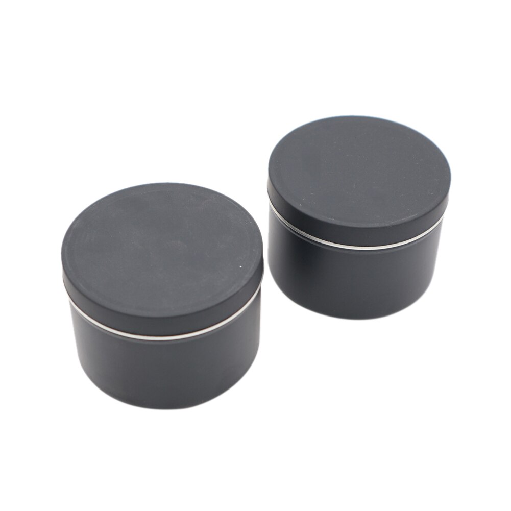 12pcs Multipurpose Container 4 Oz Storage Box Tinplate Accessories Party Favor Round DIY Empty Jar Salves Candle Tin With Lid