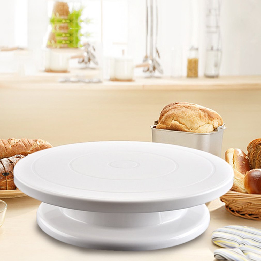 DIY Cake Turntable Baking Mold Cake Plate Rotating Round Cake Decorating Tools Rotary Table Pastry Supplies Baking Accessories