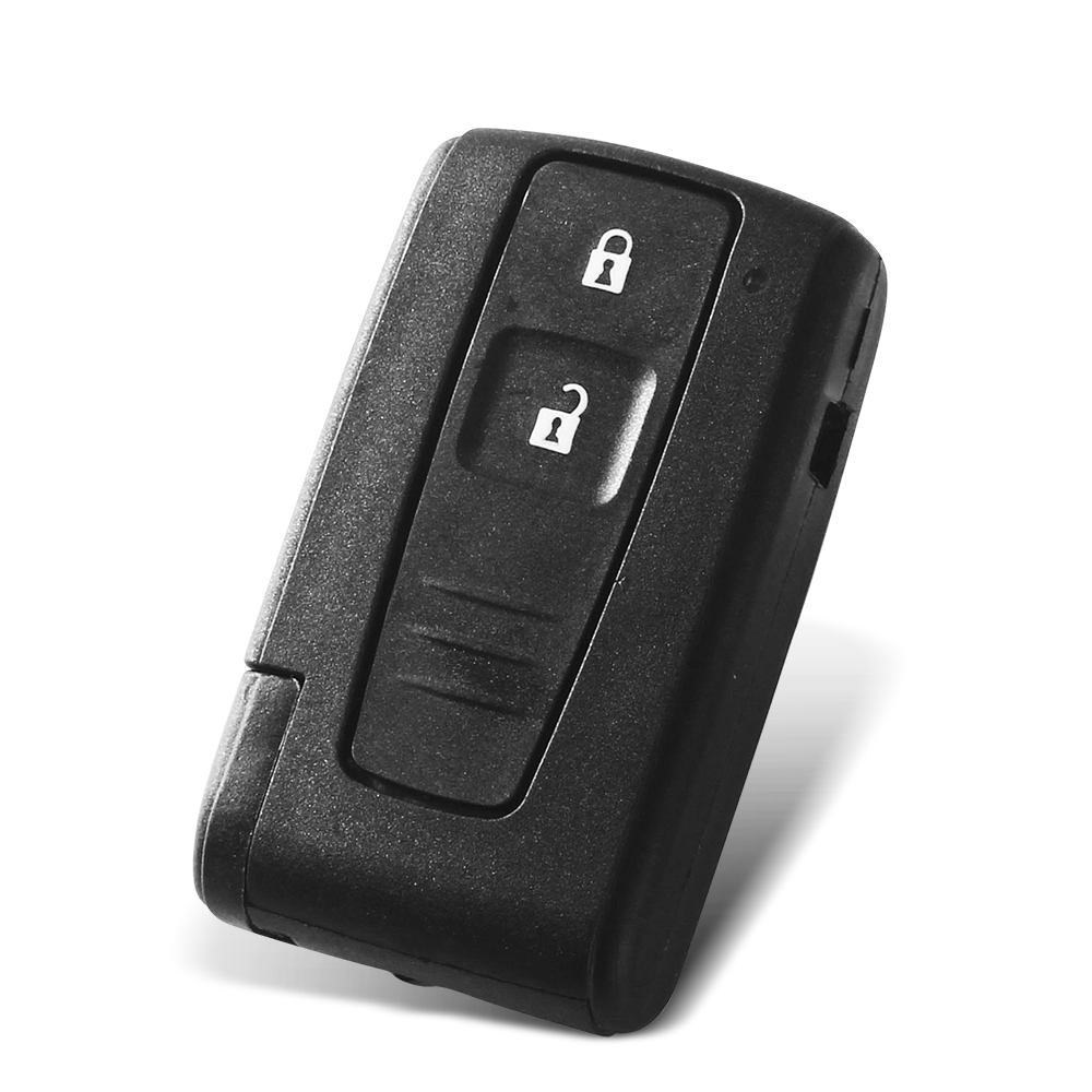 KEYYOU funda para llave para Toyota 2004 2005 2006 2007 Corolla Verso Camry 2 botones llave inteligente