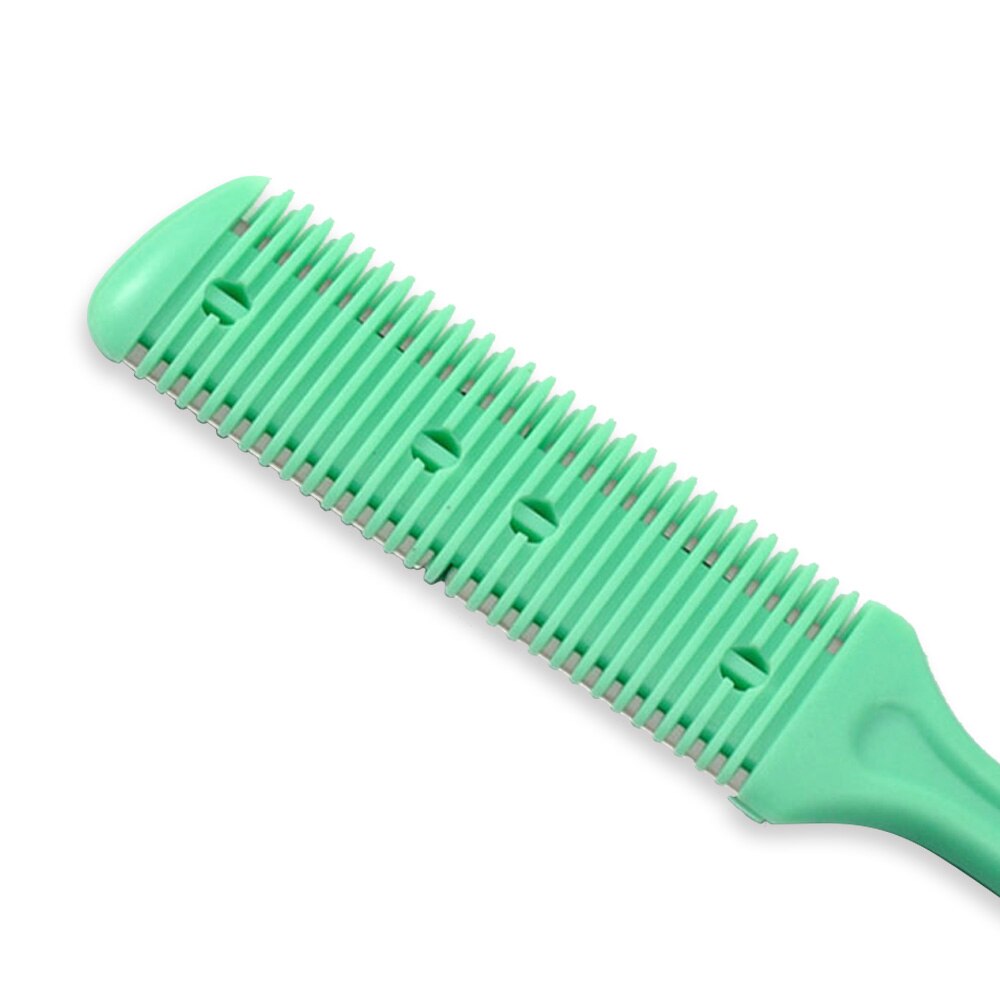 1/2 pcs Double Sides Hair Razor Comb With Removable Blades Cutter Cutting Thinning Shaper Haircut Trimmer Styling Tool