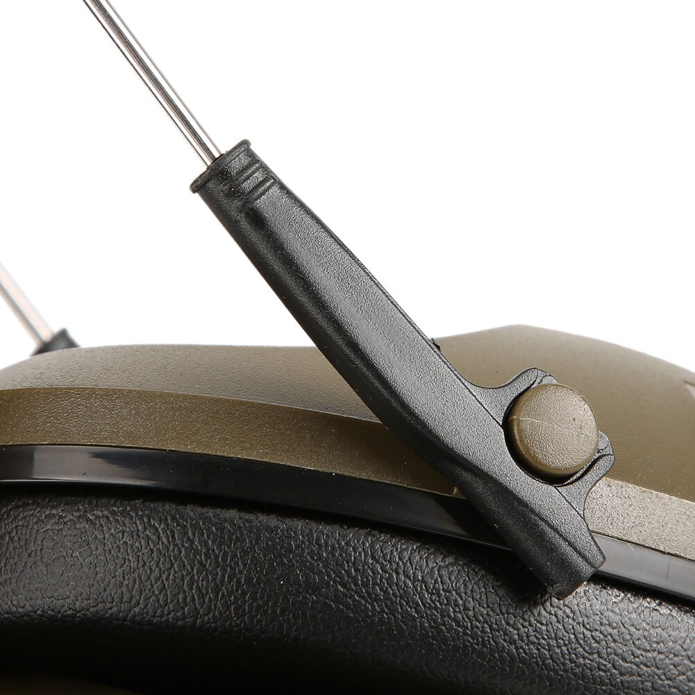 Electronic Earmuffs Hearing Protection Folding Headset Noise Reduction Ear Defenders For Women Men Foldable Reduce Stress