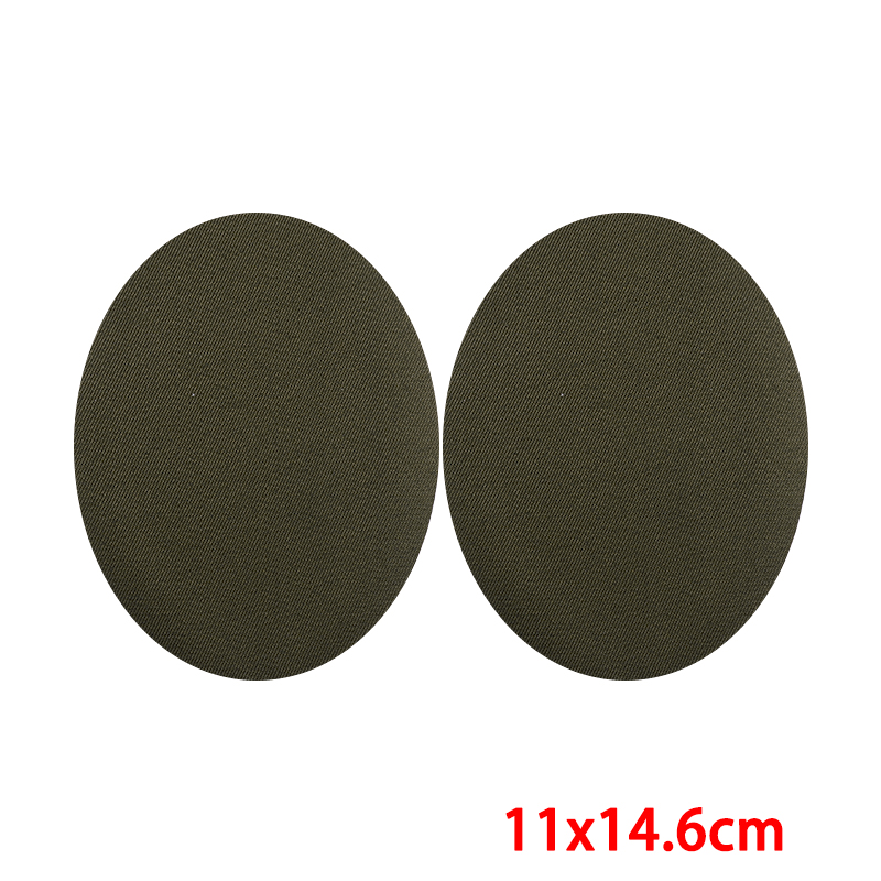 2 STUKS Reparatiepatch DIY opstrijkbare patches voor kleding Jeans Zelfklevende reparatiestof Huishoudelijke kleding Naai stoffen reparatiepatch: Gun Metal