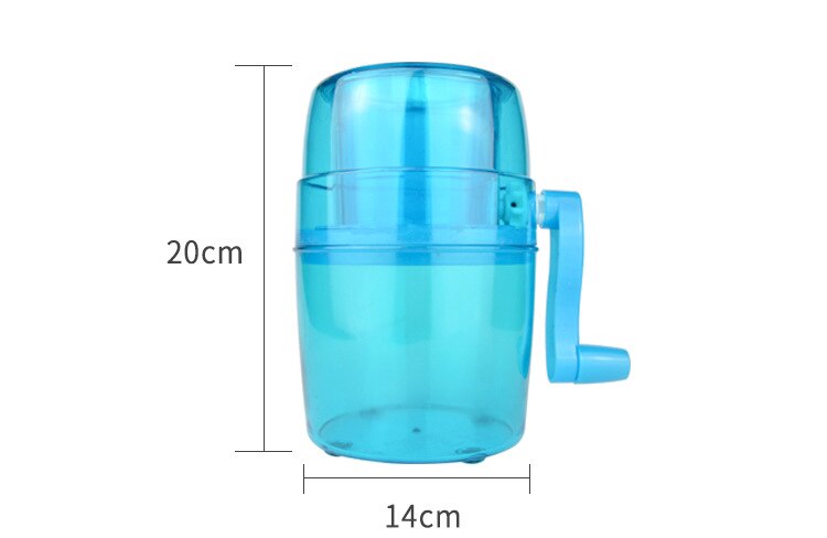 Multifunction Manual Mini Home Ice Shaver Crusher Handheld Snow Manual Crushing Ice Machine