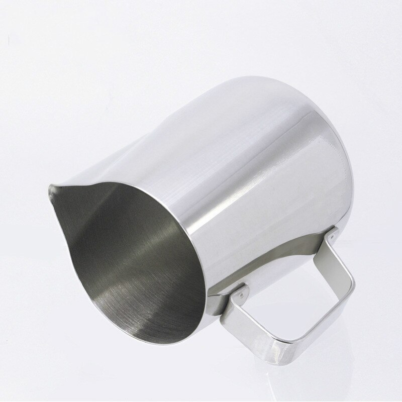 600ml Stainless Steel Milk Frothing Jug with Built-In Thermometer, Creamer Frothing Pitcher 20 Oz Espresso Coffee Latte Pots