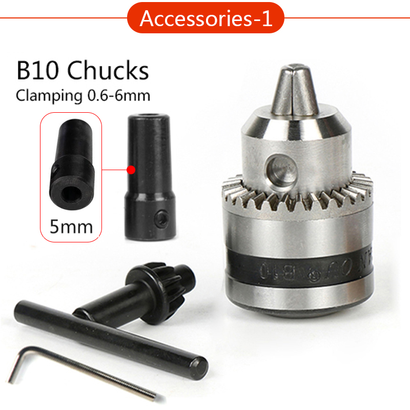 Accessoires voor elektrische slijpers Roterende gereedschapsaccessoires voor schuurmachine Draaibankslijper Elektrische bandschuurmachine Slijpen Polijsten Boren: Donkergrijs