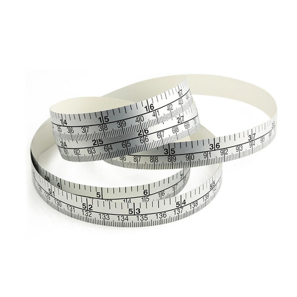 Metal Paper Sticker Logo Paste scale paper School Office 152cm&60inch,101cm&40inch,61cm&24inch,30cm&12inch Stationery Suppl Y9V4