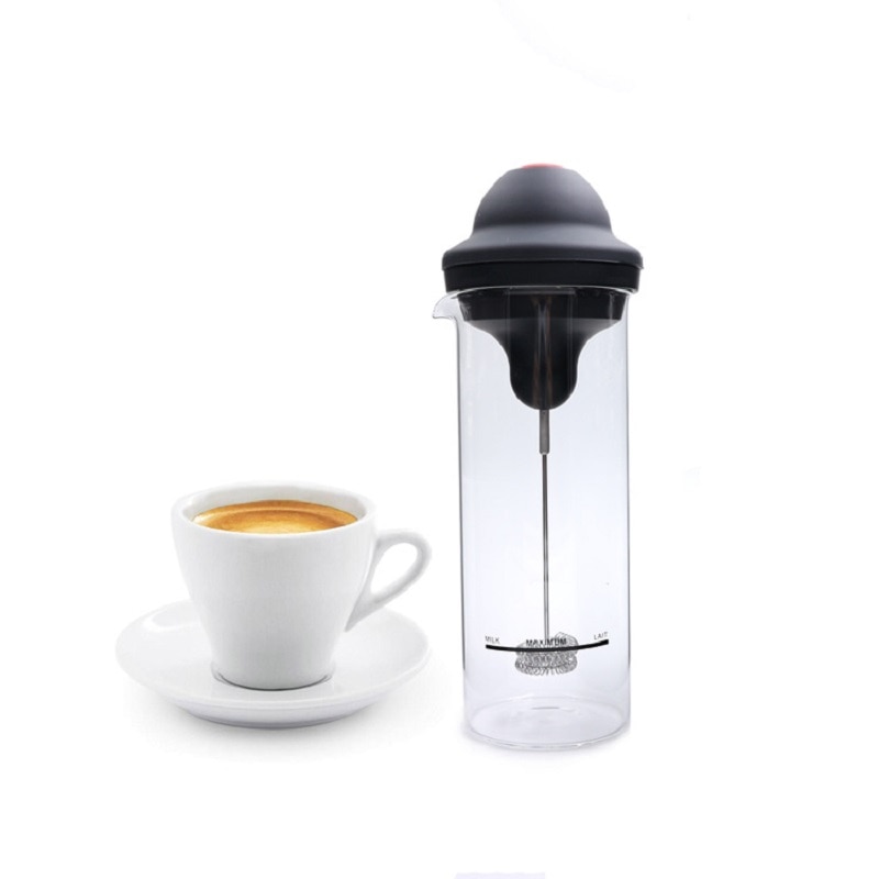 Elektrische Melkopschuimer Handheld Melkschuimer Eiklopper Keuken Mixer Voor Cappuccino Draagbare Huishoudelijke Koffie Whisk Tool