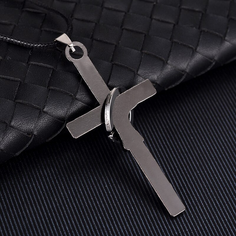 Mode Kruis Ketting Jezus Christus Crucifix Ketting Man Hangers Met Ketting Unisex Vrouwen Sieraden Mannen Festival