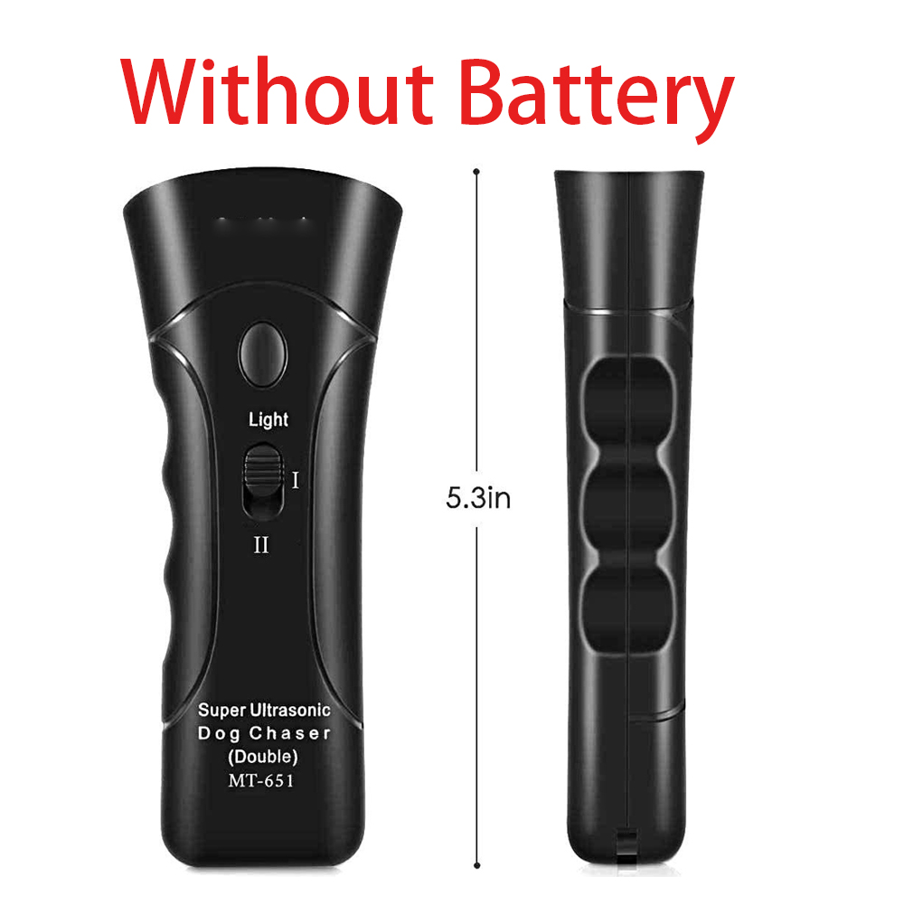 Haustier Hund Repeller Anti Bellen Stopp Borke Ausbildung Gerät Trainer LED Ultraschall Anti Bellen Ultraschall Ohne Batterie