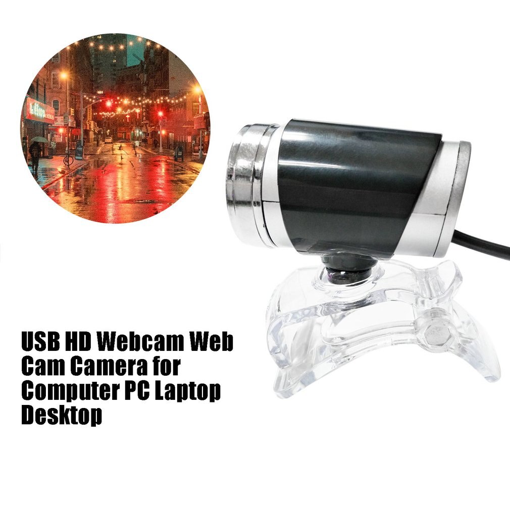 Verstelbare Brandpuntsafstand USB HD Webcam Webcam Camera voor Computer PC Laptop Desktop 640*480