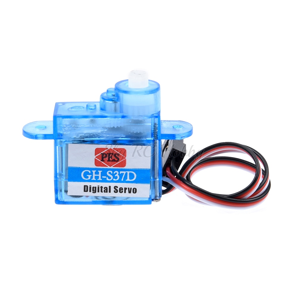 Pes gh s37d 3.7g servo mini micro servo til rc fly helikopter båd bil