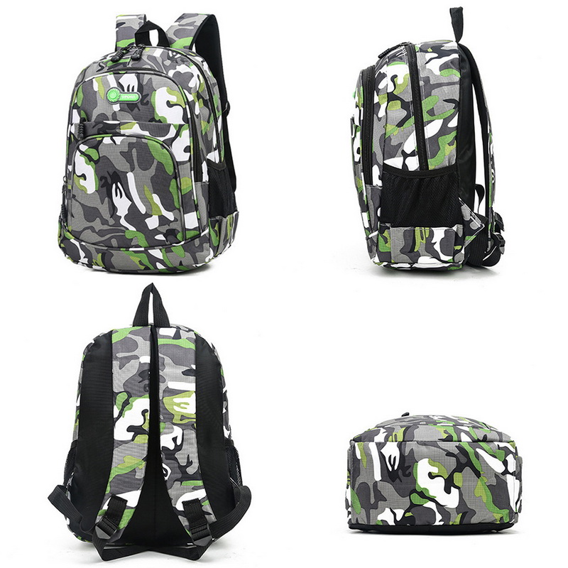 2 tailles Camouflage sacs d'école imperméables pour filles garçons orthopédiques enfants sacs à dos enfants livre sac Mochila Escolar cartable