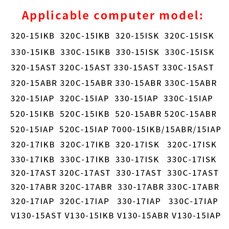 Ons Toetsenbord Voor Lenovo Ideapad 320-15 520-15 330c-15 V15-IWL S145-15 7000-15 330-15 330-17 V330-15 330S-15ikb Laptop Engels