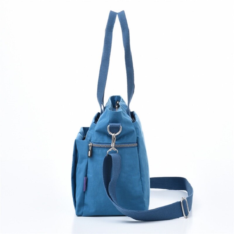 Bolso de hombro de nailon para mujer, bandolera de gran capacidad, resistente al agua, para el trabajo