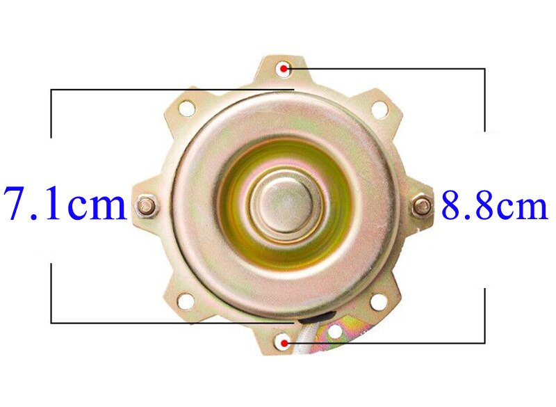 1250Rpm 220V 50Hz 7W YYHS-30 Dubbele Kogellager Koperdraad Motor Voor Huishoudelijke Ventilator