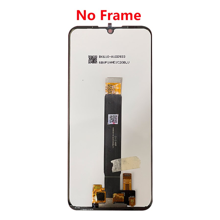 6.1 "originale per Motorola Moto E6 Plus Display LCD Touch Screen Sensor Digiziter Assembly sostituisci per Moto E6 Plus con telaio