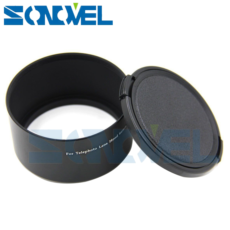 58mm 58 mm Tele Metal Lens Hood+Lens cap For Canon 1300D 1200D 800D 760D 750D 650D 600D 550D 60D 77D 80D 100D With 18-55mm Lens