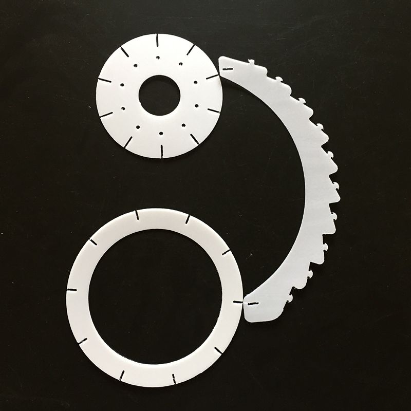 DIY Jigsaw Puzzle Toy Lamp Shade Ceiling Lamp Shade Plastic Self DIY Assembled Puzzle Light Pendant Fixture Home Decoration