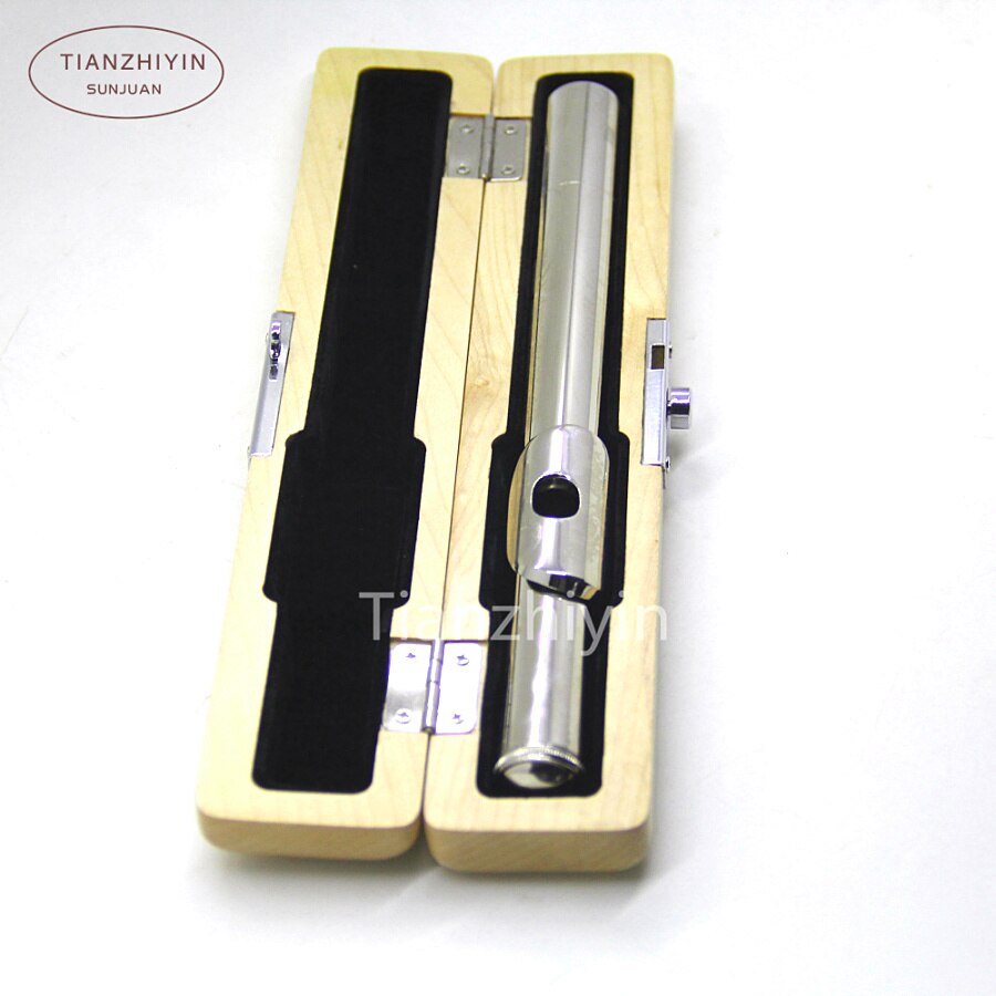 Solid Wood Flute Head Joint Case Wooden Storage Box Flute Mouthpiece Accessories