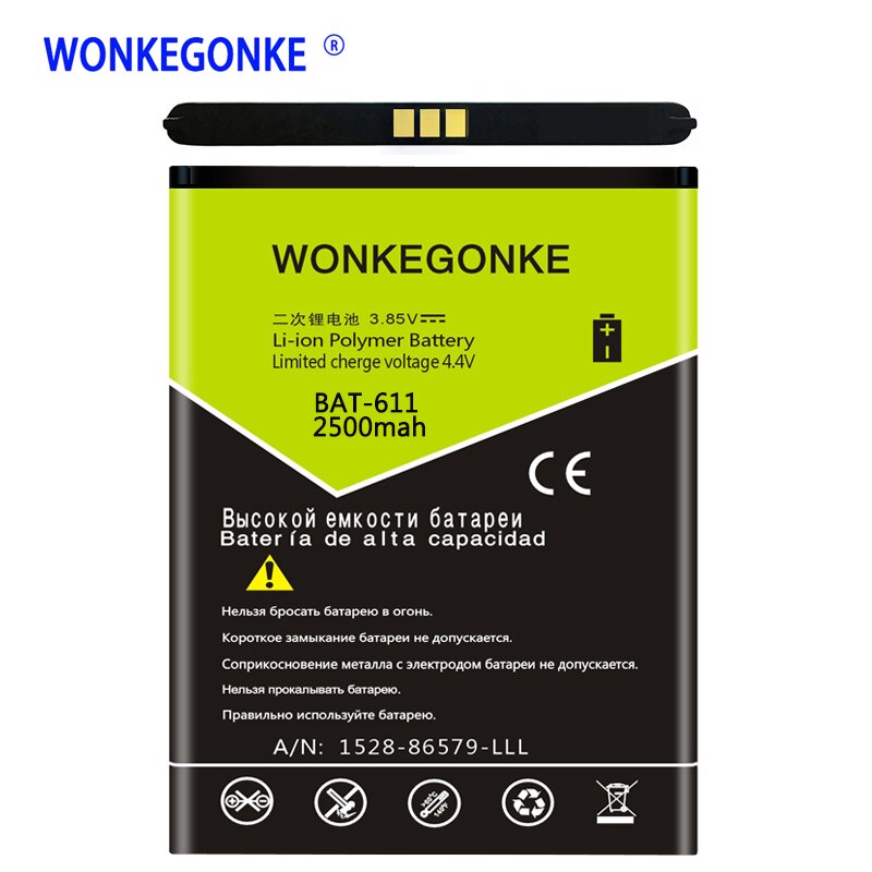 WONKEGONKE BAT-611 batterij voor Acer Liquid Z4 Z140 Z160 BAT611 Batterijen Bateria