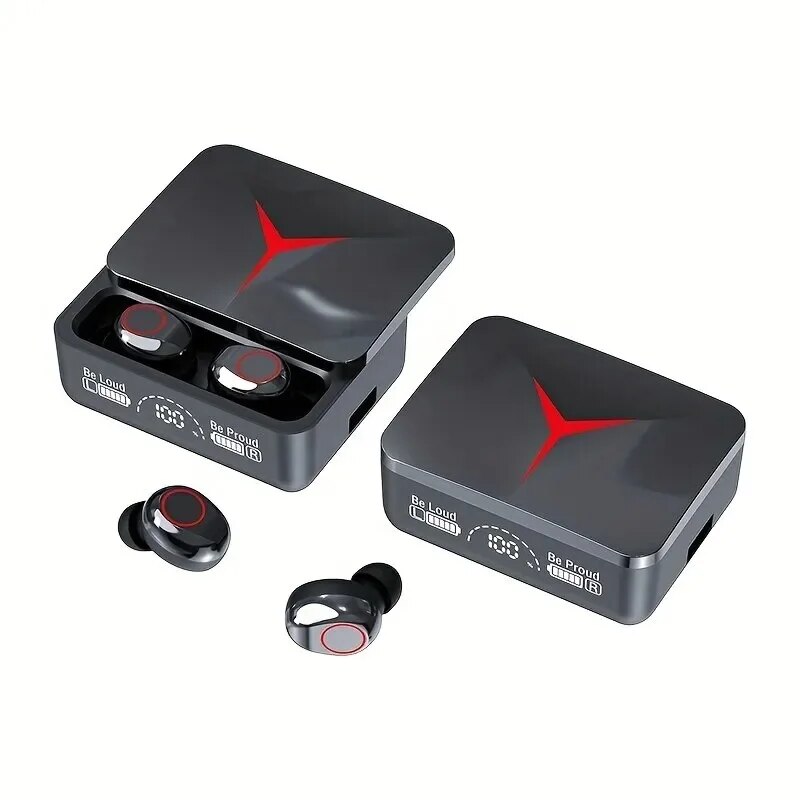 Drahtlose Kopfhörer TWS Bluetooth 5,3 Kopfhörer berühren Kontrolle Sport Ohrhörer HiFi Stereo Spielen Headset Mit Mikrofon Für Smartphone: Default Title