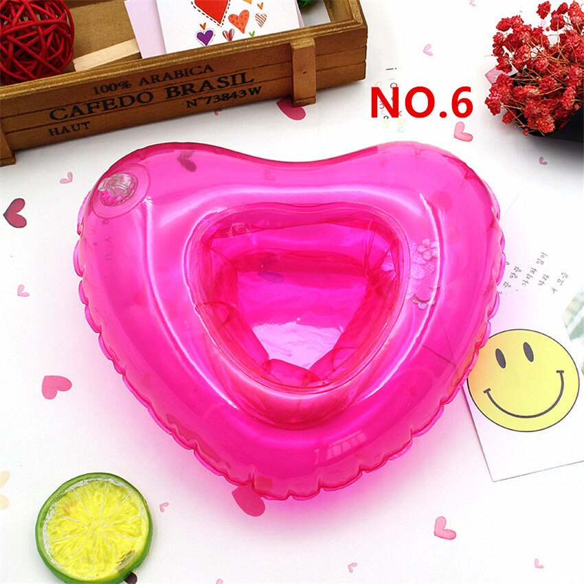 2 STUKS Rode Flamingo Float Opblaasbare BathtubToy Zwembad Party Speelgoed Bekerhouder: NO.6