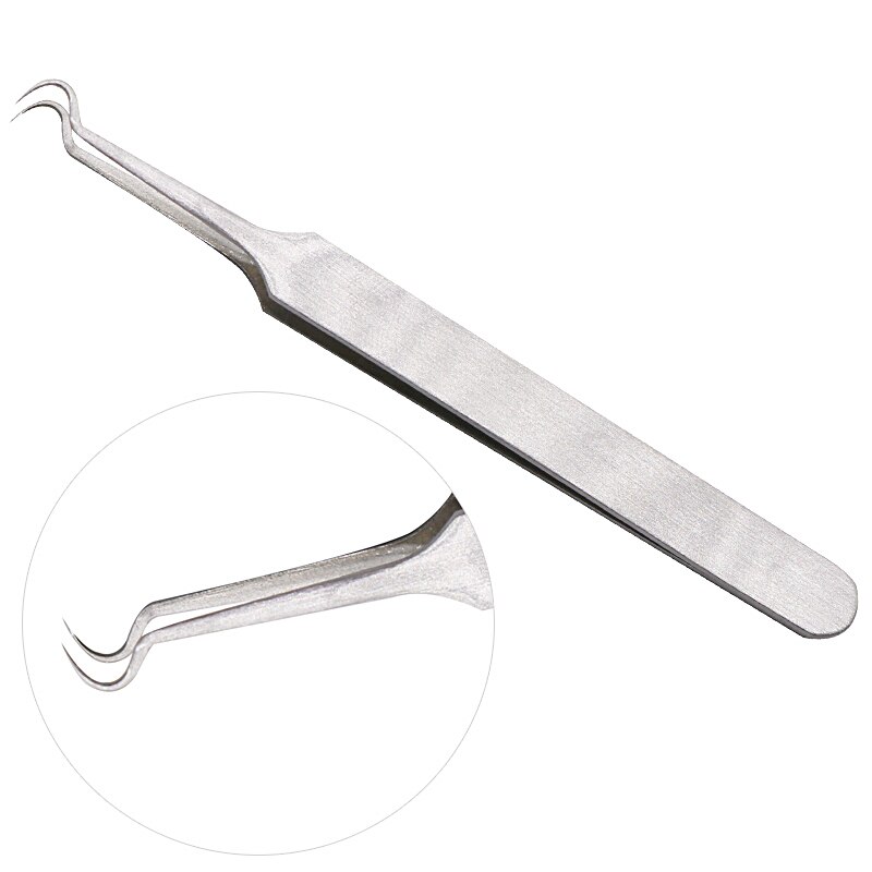 Roestvrij staal acne neus mee-eter verwijderaar witte kop zwarte kop gereedschap puistjes comedonen verwijderaar huidverzorging acne verwijdering naald: D