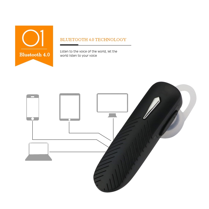 Handsfree Bluetooth Headset BH 320 Mini Bluetooth Koptelefoon Sport Hoofdtelefoon Met Microfoon Voor for Xiaomi for IPhone PC