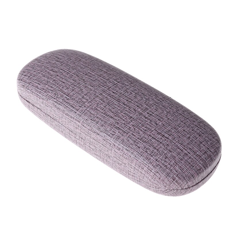 1Pc Cartoon Fruit Patroon Leuke Brillen Case Glas Protector Meisjes Pu Leer Glas Case Eyewear Glazen Doos 16.5X6.2X3.9Cm Pvc: 16x6.1x3.8cm purple