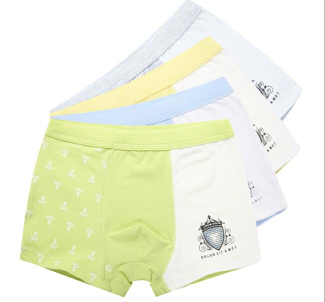 Trusser til drenge bokser tegneserie garcon drenge underbukser tegneserie søde drenge trusser bomuldstrusser 2 stk/parti  or 4 stk/parti: 0912 4 stk / 14