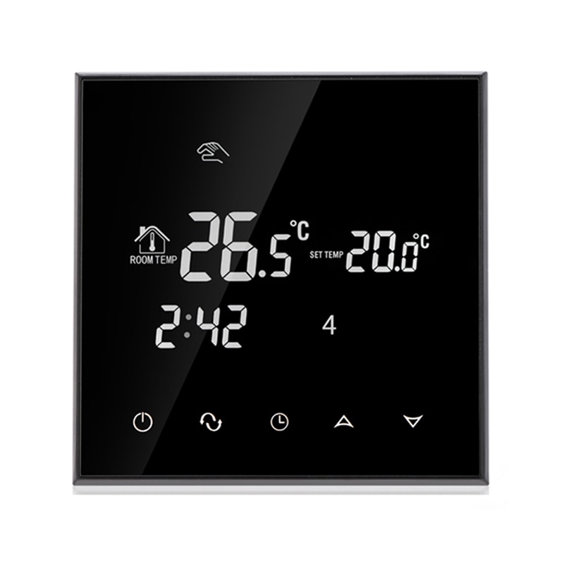 Beok 3A Water Floor Heating System Smart WIFI Thermostat Central Heating Wiring Centres Hub Controller Actuators for Gas Boiler: TGT70-WP