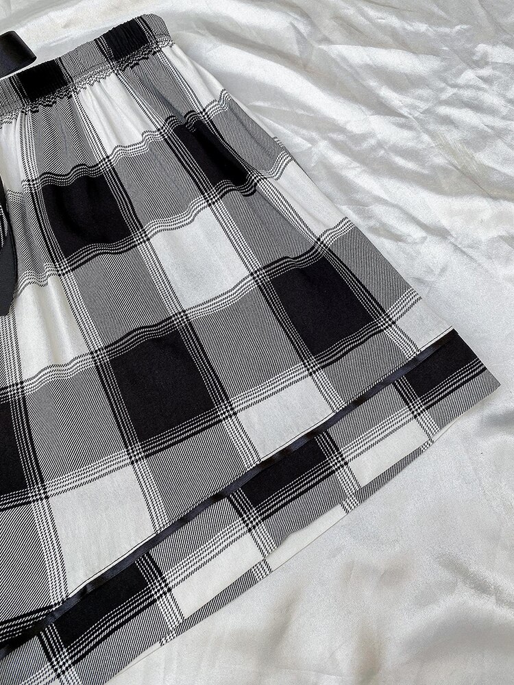 Fitshinling-pantalones cortos a cuadros para mujer, ropa de dormir suave e informal, con cordón, para el hogar, verano, 2022