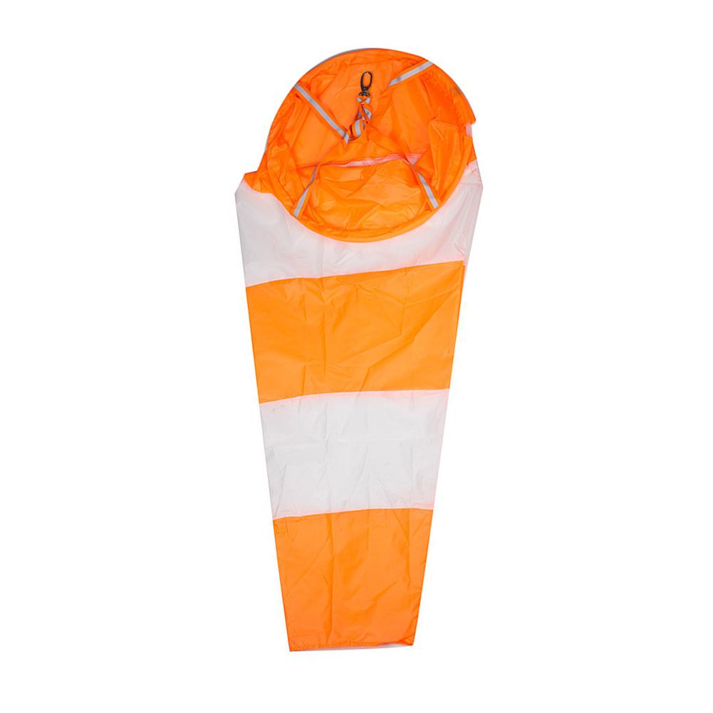 Outdoor Aviation Windsock Bag Rip-stop Wind Measurement Weather Vane Reflective Belt Wind Monitoring Toy Kite 80/100/150CM: 80cm