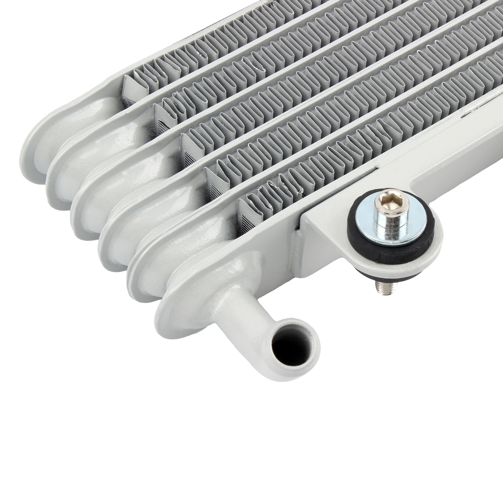 Radiador enfriador de aceite Universal para motocicleta, sistema de motor de refrigeración de 50 125 150 250CC, accesorios de aluminio, piezas de Motocross