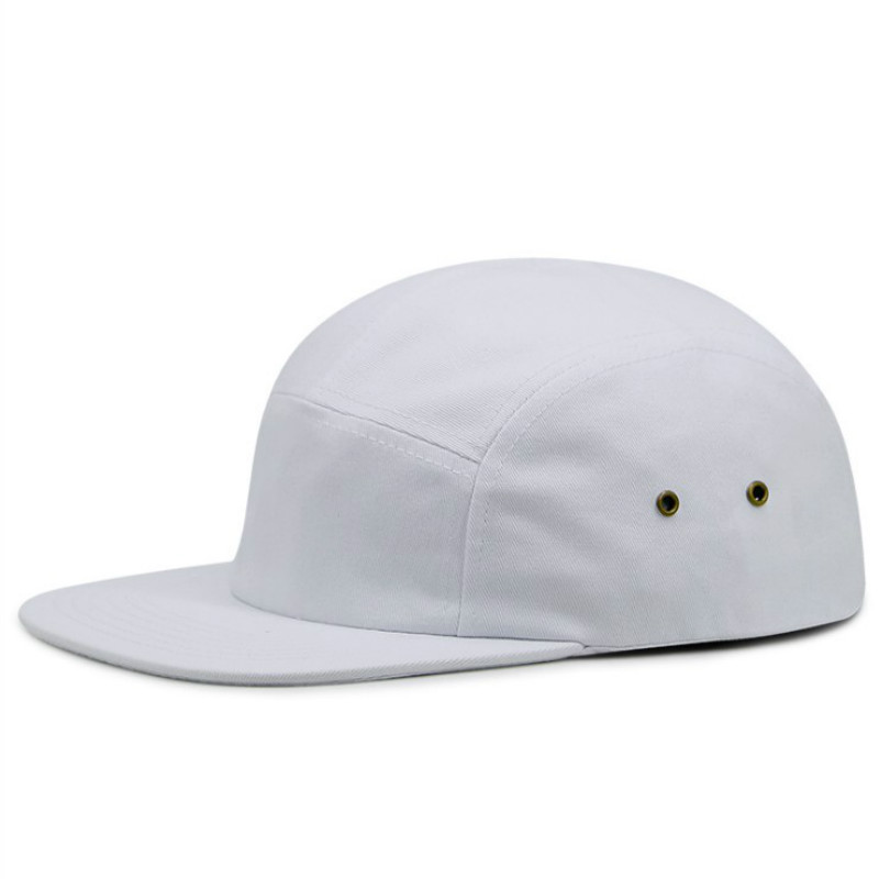 Casual Cotton 5 Panel Cap Solid Flat Brim Baseball Cap Hip Hop Blank Snapback Men Cap Outdoor Sports Kpop Cap K Pop Hat