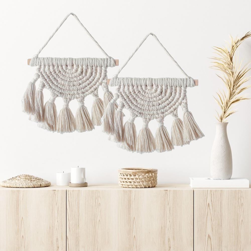 Boho Decor Bohemian Chic Macrame Wall Hanging Wall Decor Tapestry Dream Catcher Tapestry Wall Aesthetic Boho Tapestry Bedroom