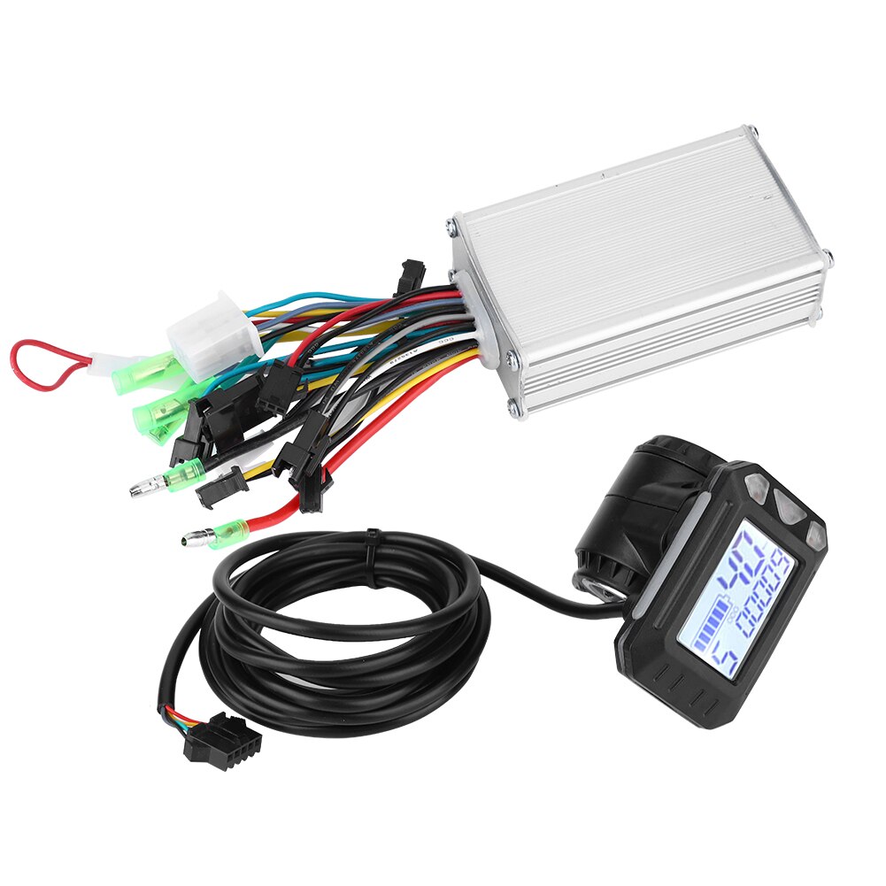 24/36/48V 250/350W E-Bike Borstelloze Controller Lcd Display Kit Elektrische Fiets scooter Controller Accessoires