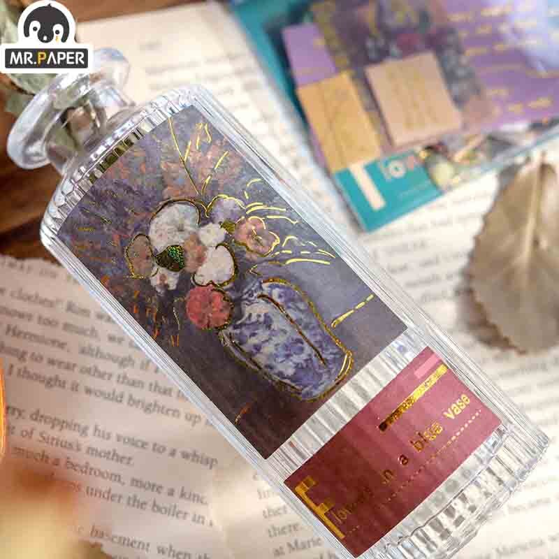 Mr.Paper 12 Designs Art Photo Series Sticker DIY O... – Vicedeal