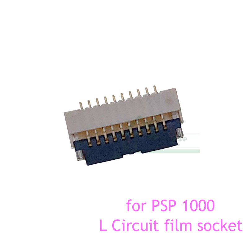 Ersatz für PSP 1000, LCD-Display, Flexkabel, Anschluss, L R, Schaltung, Foliensockel, Hintergrundbeleuchtung/Laserlinse, Kabelsockel: Dunkelblau