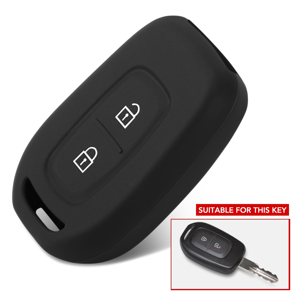 2B Remote Silicone Key Case Cover Voor Renault Scenic Master Megane Duster Logan Clio Captur Laguna Fluence
