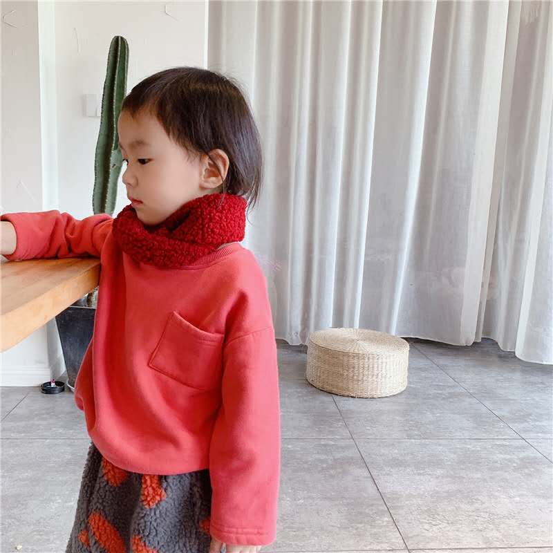 Kinderkleding Herfst/Winter Stijl Meisjes Herfst Stijl Koreaanse Fleece Kinderen Grote Trui