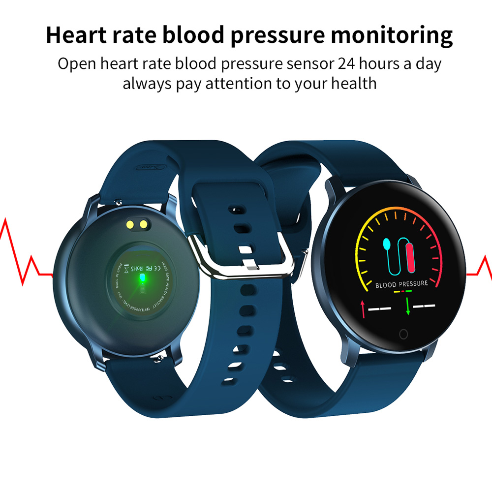 Fitness Smart Horloge Mannen Vrouwen HeartRate Bloeddrukmeter Smartwatch Waterdichte smartband voor Android Ios xiaomi iphone