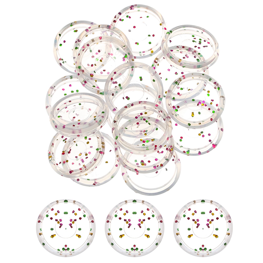 Newmulti-fonction Flash Point reliure anneau disque de reliure en plastique disques ronds bouton liant accessoires boucle champignon trou livre